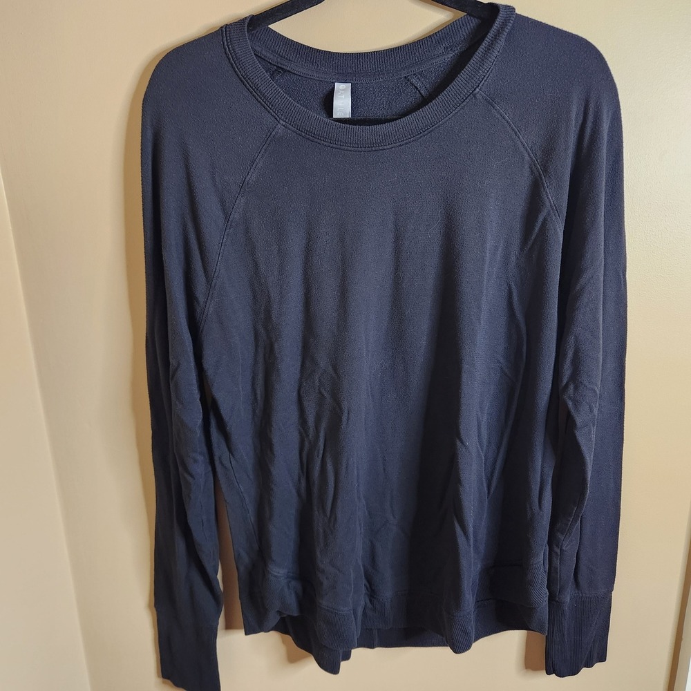 Athleta Mindset Sweatshirt Black Large
